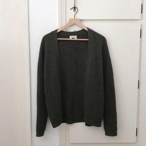 Universal Thread Olive Knit Cardigan